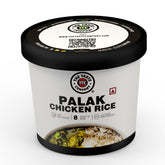 Palak Chicken Rice